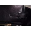 Hermes Birkin 30cm 35cm Bag In Black Epsom Leather - Image 9