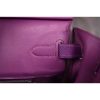 Hermes Birkin 30cm 35cm Bag In Purple Epsom Leather - Image 5