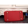 Hermes Birkin 30cm 35cm Bag In Red Epsom Leather - Image 8