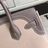 Hermes Bicolor Birkin Ghillies 30cm In Beige Swift Leather - Image 8