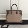 Hermes Bicolor Birkin Ghillies 30cm In Beige Swift Leather - Image 7
