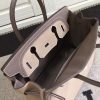 Hermes Bicolor Birkin Ghillies 30cm In Beige Swift Leather - Image 5