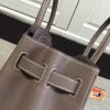 Hermes Birkin Ghillies 30cm In Etoupe Swift Leather - Image 6