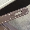 Hermes Birkin Ghillies 30cm In Etoupe Swift Leather - Image 5