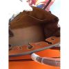 Hermes Canvas Birkin 30cm 35cm Bag With Brown Leather - Image 2