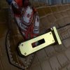 Hermes Birkin 30cm 35cm Bag In Camarel Crocodile Leather - Image 9