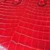 Hermes Birkin 30cm 35cm Bag In Cherry Crocodile Leather - Image 4