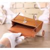 Hermes Brown Epsom Kelly Mini II 20cm Handmade Bag - Image 5