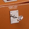 Hermes Brown Epsom Kelly Mini II 20cm Handmade Bag - Image 7