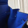 Hermes Birkin 30cm 35cm Bag In Blue Electric Crocodile Leather - Image 5