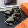 Hermes Men Kaki/Noir Player Sneakers - Image 3