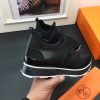 Hermes Men Black Player Sneakers - Image 2