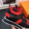 Hermes Men Red/Black Player Sneakers - Image 3