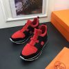 Hermes Men Red/Black Player Sneakers - Image 7
