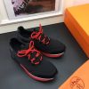 Hermes Men Black Miles Sneakers - Image 9