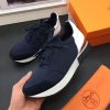 Hermes Men Navy Blue Miles Sneakers - Image 5