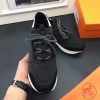 Hermes Men Noir Miles Sneakers - Image 4