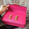 Hermes Red Constance MM 24cm Epsom Leather Bag - Image 3