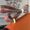 Hermes Orange Constance MM 24cm Epsom Leather Bag - Image 6