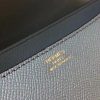Hermes Blue Lin Constance MM 24cm Epsom Leather Bag - Image 9