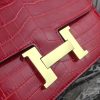 Hermes Cherry Constance MM 24cm Crocodile Bag - Image 2