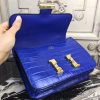 Hermes Blue Constance MM 24cm Crocodile Bag - Image 4