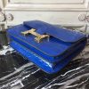 Hermes Blue Constance MM 24cm Crocodile Bag - Image 5