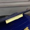 Hermes Blue Constance MM 24cm Crocodile Bag - Image 7