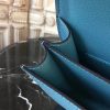 Hermes Blue Atoll Constance MM 24cm Epsom Leather Bag - Image 3