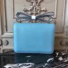 Hermes Blue Atoll Constance MM 24cm Epsom Leather Bag - Image 4