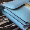 Hermes Blue Atoll Constance MM 24cm Epsom Leather Bag - Image 6
