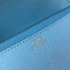 Hermes Blue Atoll Constance MM 24cm Epsom Leather Bag - Image 9