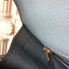 Hermes Blue Lin Constance MM 24cm Crocodile Bag - Image 3