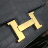 Hermes Blue Lin Constance MM 24cm Crocodile Bag - Image 8