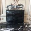 Hermes Black Constance MM 24cm Crocodile Bag - Image 9