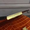 Hermes Orange Constance MM 24cm Crocodile Bag - Image 3