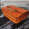 Hermes Orange Constance MM 24cm Crocodile Bag - Image 8