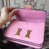 Hermes Pink Constance MM 24cm Crocodile Bag - Image 2