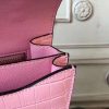 Hermes Pink Constance MM 24cm Crocodile Bag - Image 4