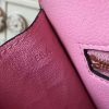 Hermes Pink Constance MM 24cm Crocodile Bag - Image 5