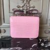 Hermes Pink Constance MM 24cm Crocodile Bag - Image 8