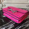 Hermes Rose Red Constance MM 24cm Crocodile Bag - Image 7