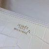 Hermes White Constance MM 24cm Crocodile Bag - Image 3