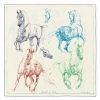 Hermes White Pirouette au Galop Shawl