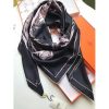 Hermes Black Pirouette au Galop Shawl - Image 5