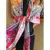 Hermes Pink Le Jardin de la Maharani Shawl - Image 2