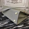 Hermes Grey Epsom Kelly 32cm Sellier Bag - Image 4