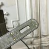 Hermes Grey Epsom Kelly 32cm Sellier Bag - Image 5