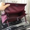 Hermes Bordeaux Epsom Kelly 32cm Sellier Bag - Image 9
