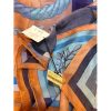 Hermes Blue Della Cavalleria Shawl - Image 2